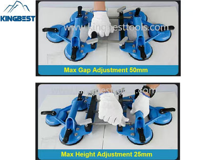 Super 6 Heads Tiles Adjustable Suction Cups