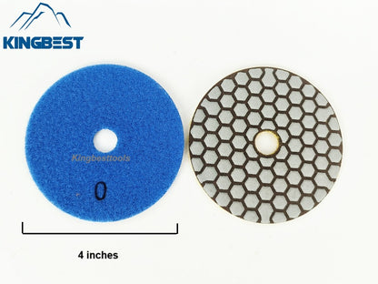 Dry Polishing Pads/Sandpapers 80/100mm