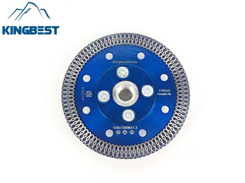 Blue Diamond Cutting Marble Ceramic Turbo Saw Blade for Porcelain Tile Cutting Disc