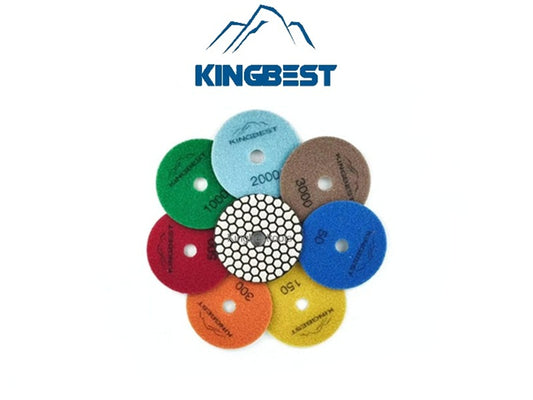 Dry Polishing Pads/Sandpapers 100mm