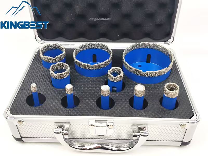 Diamond Core Drill Bit Set 10 pcs ~Free Shipping to US Mainland Only A01