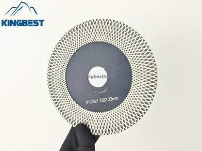 Double-sided Diamond Corrugated Saw Blade For Cutting and Grinding