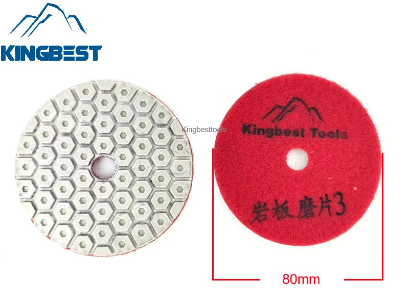 Dry Polishing Pads For Porcelain/Backer for free 80mm