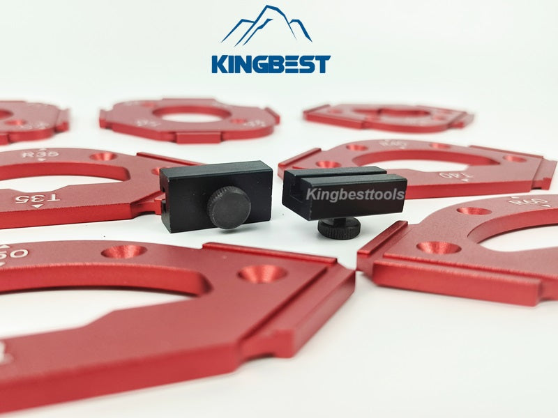 4 in 1 Woodworking Fillet Positioning Template Contour Ruler Fillet Mold R10-R50-Free Shipping To US Mainland A01