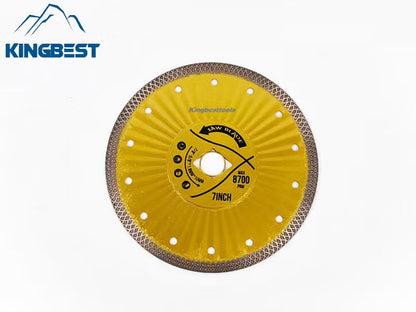Diamond saw blades for cutting marble and brick