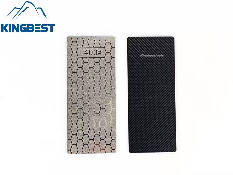 Diamond knife sharpening stone, sharpening tool, electroplated diamond knife sharpening stone