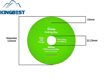 Top Selling Kingbest Glass Cutting Discs