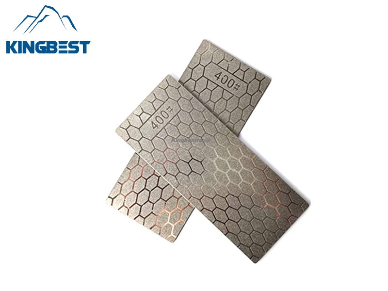 Diamond knife sharpening stone, sharpening tool, electroplated diamond knife sharpening stone