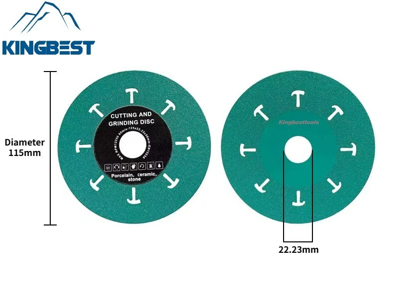 Diamond discs for cutting and grinding