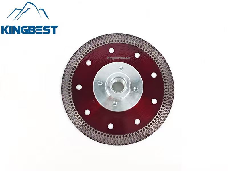 Red Diamond Cutting Marble Ceramic Turbo Saw Blade for Porcelain Tile Cutting Disc