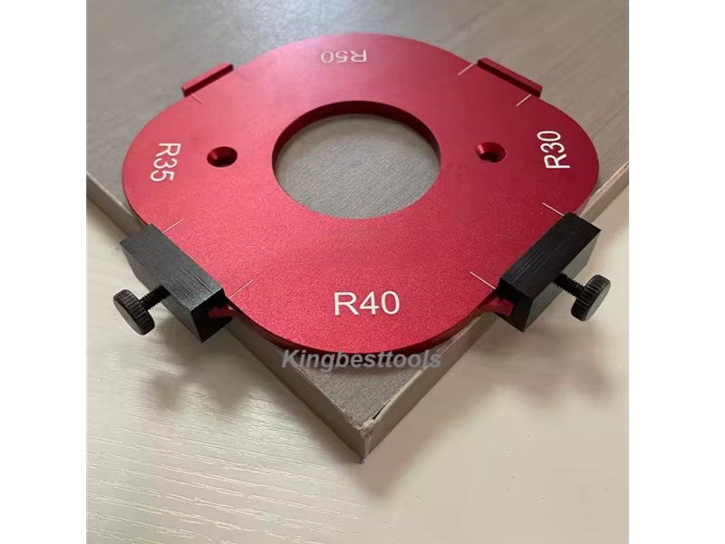 4 in 1 Woodworking Fillet Positioning Template Contour Ruler Fillet Mold R10-R50-Free Shipping To US Mainland A01