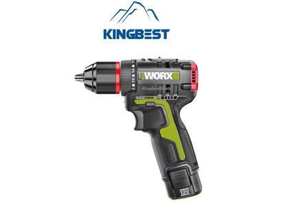 12V cordless drill with compatible battery charger for hand drilling, high-performance brushless battery-powered drill free shipping