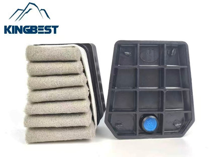 Horseshoe-shaped matte surface abrasive fiber brush,  trapezoidal matte surface brush,  Frankfurt sponge brush