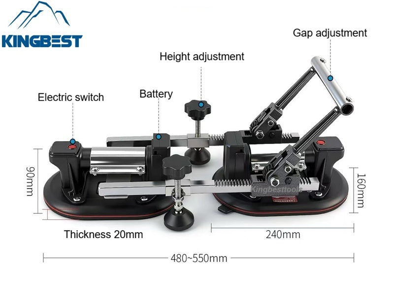 Electric Suction Cup Tensioner Tile Jointer Leveler-Free shipping