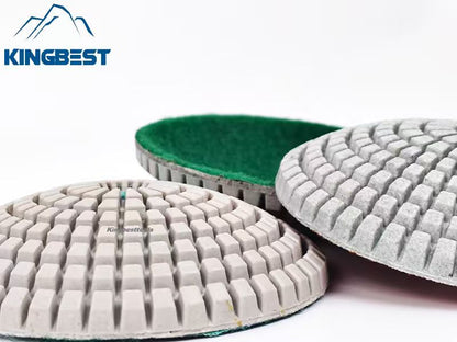 7 step Curved Wet Polishing Pad 100mm