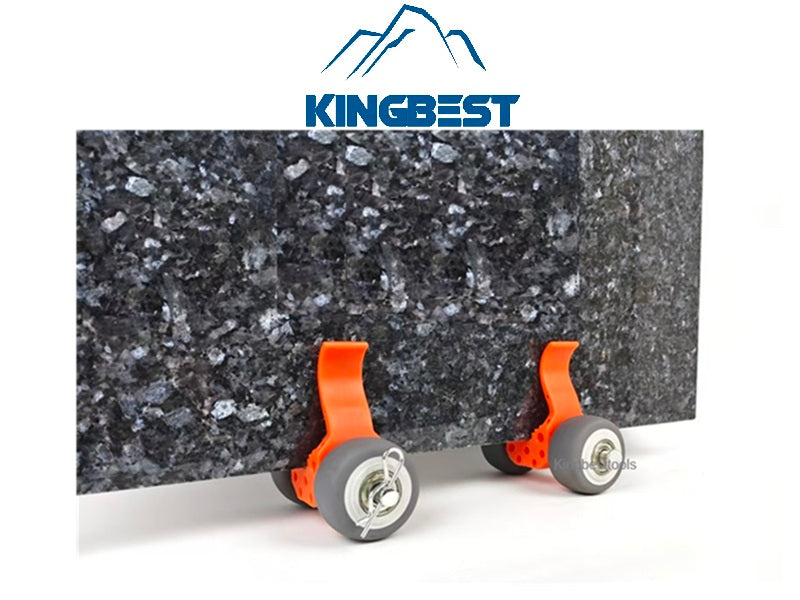 Adjustable panel mover, multi-functional moving wheel device, stone and glass processing device for trolley exhibition setup.