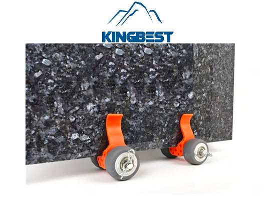 Adjustable panel mover, multi-functional moving wheel device, stone and glass processing device for trolley exhibition setup.