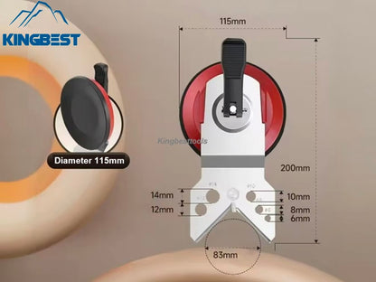Tiles Drilling Fixing Suction Cup Free Shipping