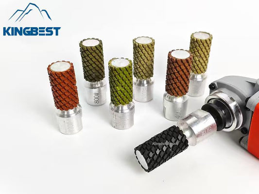 M14 Stone Diamond Resin Drum Wet Polishing Wheels 25mm