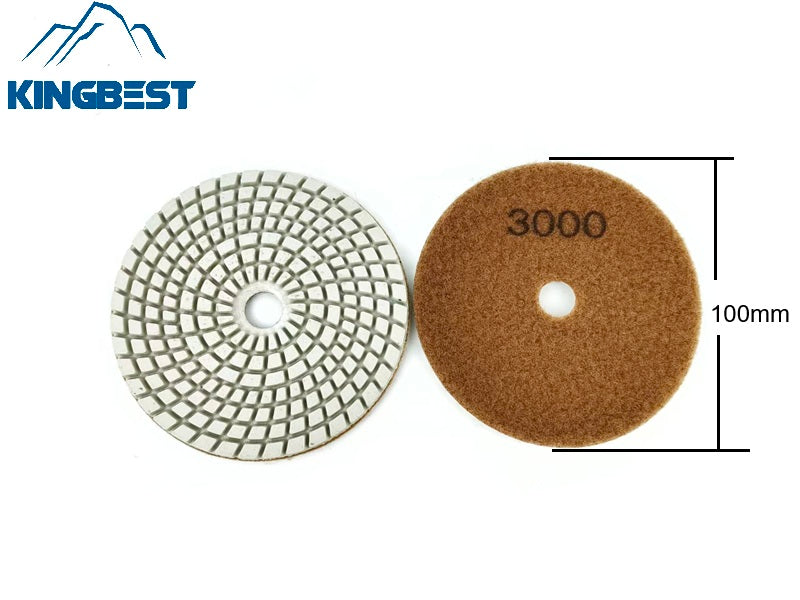 7 steps High Quality Wet Polishing Pads/Sandpapers 100mm